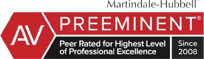 AV Preeminent - Since 2008